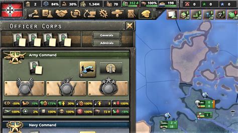 hoi4 commands army experience